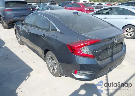 2018 Honda Civic Ex z USA, uszkodzony, nr VIN 19XFC2F81JE019093